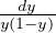 yd(1y-y)