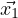 x⃗1