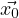 ⃗x0